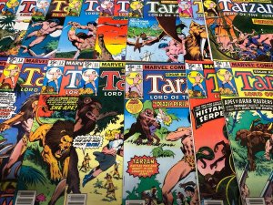 Tarzan Lord Of The Jungle (1977) Set Issue # 1-29 + Annual #1-2 Marvel Universe