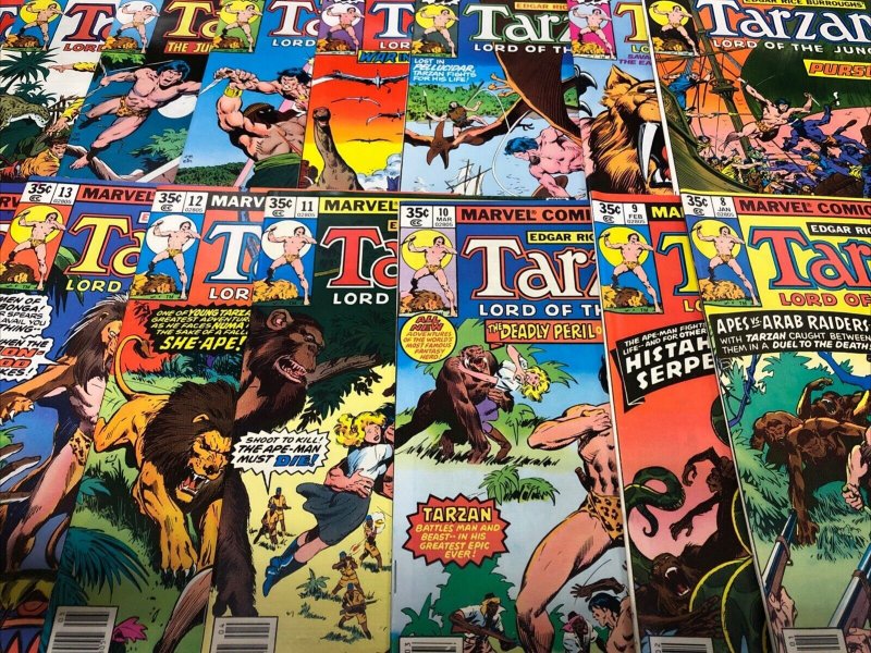 Tarzan Lord Of The Jungle (1977) Set Issue # 1-29 + Annual #1-2 Marvel Universe