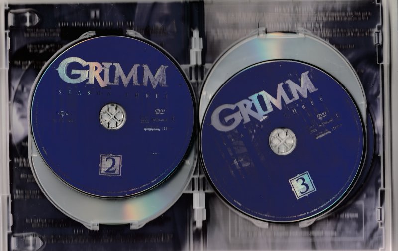 Grimm Season 3 DVD Series by Buffy and Angel Co-producer