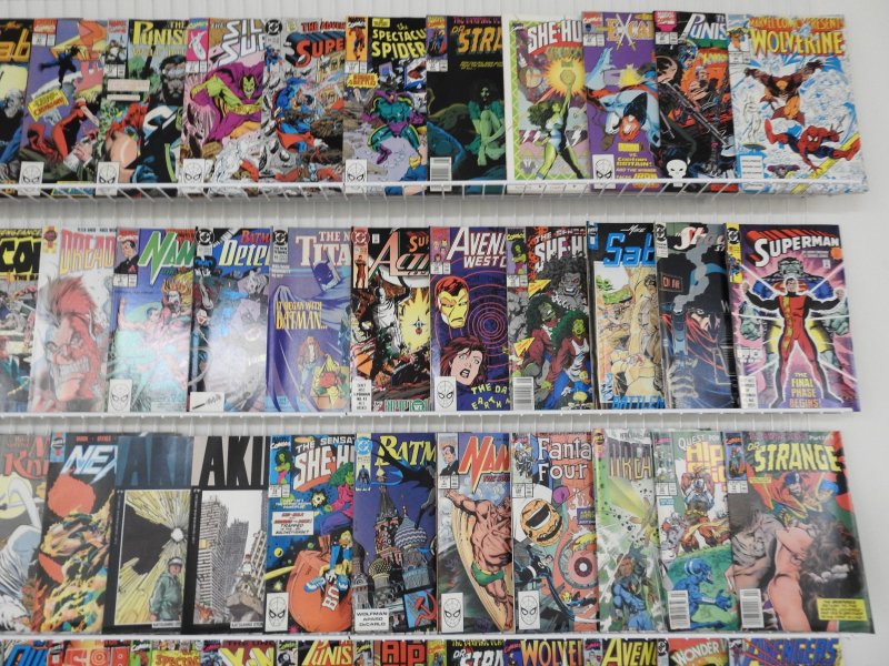 Huge Lot 190+ Comics W/ X-Men, Conan, Avengers, 'Nam+ Avg Fine- Condition!