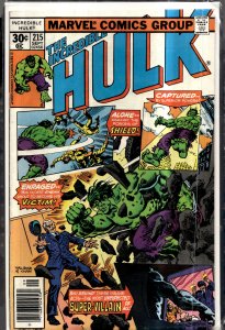 The Incredible Hulk #215 (1977) Hulk