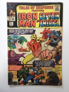 Tales of Suspense #67 (1965) GD Condition! Centerfold detached