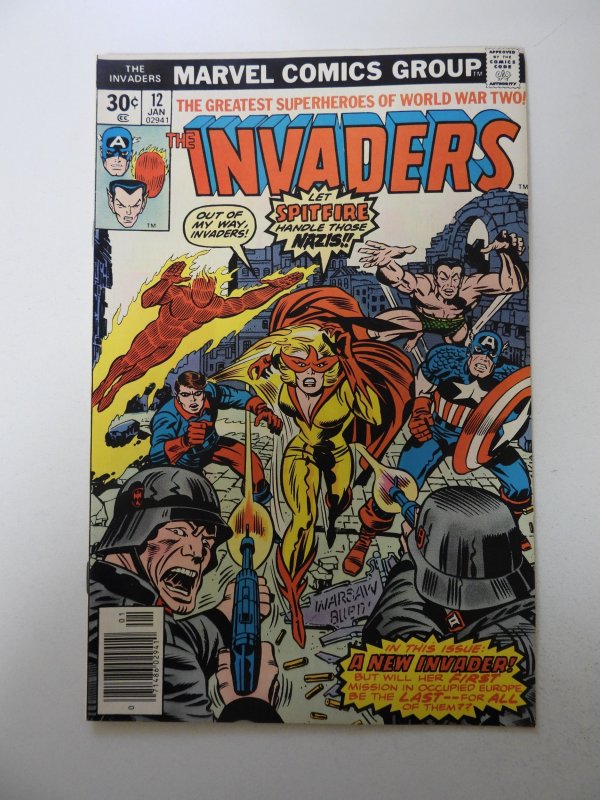 The Invaders #12 (1977) VF- condition