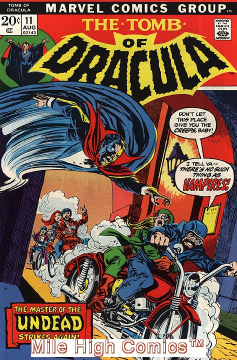 TOMB OF DRACULA (1972 Series)  (MARVEL) #11 Near Mint Comics Book