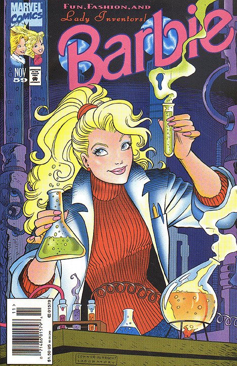 BARBIE (1991 Series)  (MARVEL) #59 NEWSSTAND Near Mint Comics Book