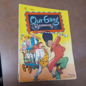 OUR GANG COMICS 31 GOLDEN AGE DELL COMIC BOOK Tom & Jerry Barney Bear Flip & Dip