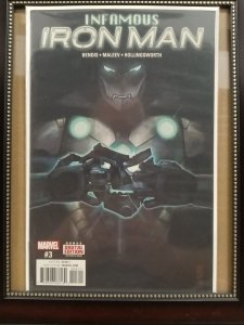 Infamous Iron Man Now #3A Maleev Nm 2017    Nw158