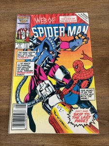 Web Of Spider-Man # 17 NM Marvel Comic Book Newsstand Variant 10 J438