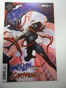 King in Black: Gwenom vs. Carnage #1 Brown Cover (2021) VF Condition