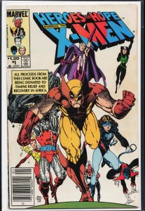 Heroes for Hope Starring the X-Men (1985) X-Men