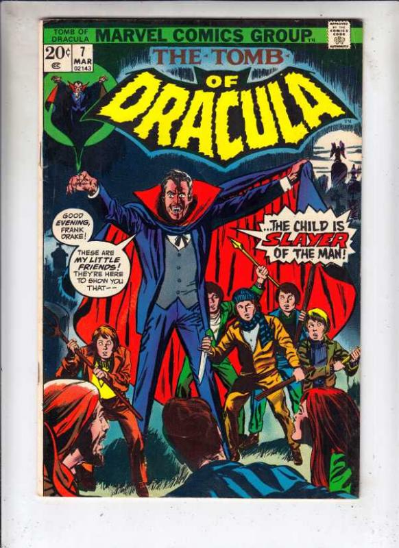 Tomb of Dracula #7 (Mar-73) FN+ Mid-High-Grade Dracula