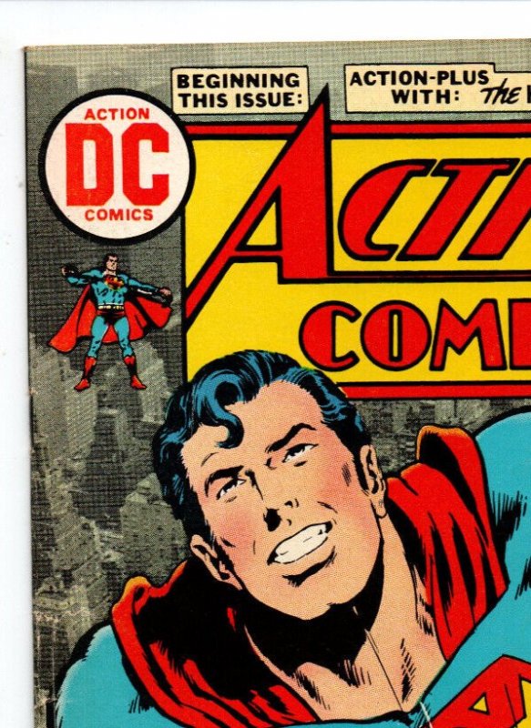 Action Comics #419 - Superman - 1st app Human Target - KEY - 1972 - VF 