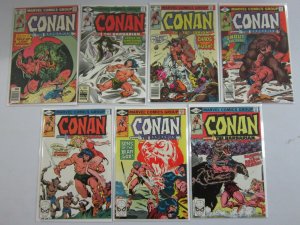 Conan the Barbarian lot 25 different from #90-120 avg 7.0 FN VF (1978-80 Marvel)