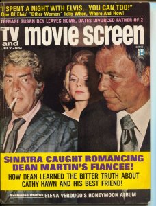 TV And Movie Screen-Frank Sinatra-Dean Martin-July-1972