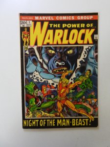 Warlock #1 (1972) FN- condition