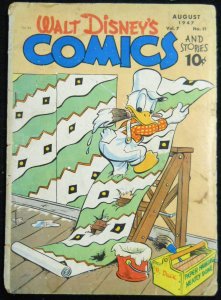 WALT DISNEY'S COMICS & STORIES #'s 83, 114, 117 CARL BARKS DONALD DUCK