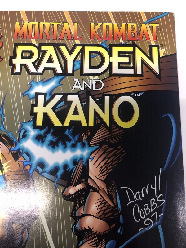 Mortal Kombat (1995) Variant • Malibu Comics • Marshall • Signed Daryll Cobbs