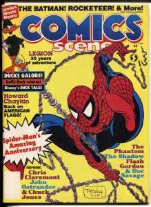 Comics Scene #2--Early VENOM appearance--Magazine--1988