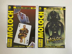 Before Watchmen Moloch Set #1+2 with Variants AVG 8.0 VF (2012) 
