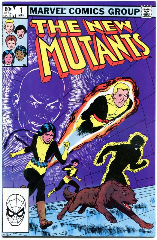 NEW MUTANTS #1 2 3 4 5 6 7 8 9 10-59 + Ann #1-3 + Spec #1, VF/NM,63 issues, 1983