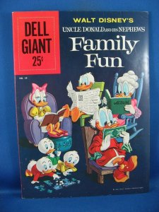 Dell Giant #38 - Walt Disney's Uncle Donald and His Nephews Family Fun 1960 VF