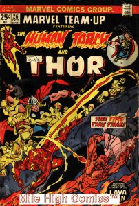 MARVEL TEAM-UP (1972 Series)  (MARVEL) #26 Very Fine Comics Book