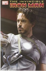 Invincible Iron Man #1 Photo Cover (2008)  NM+ to NM/M  original owner