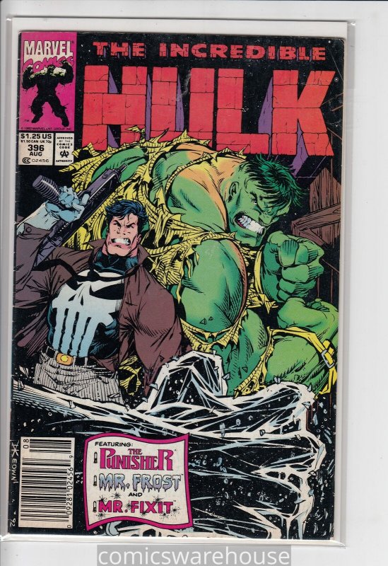 INCREDIBLE HULK (1962 MARVEL) #396 FN+ A13632