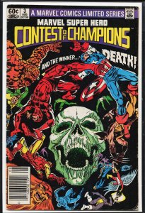 Marvel Super Hero Contest of Champions #3 Newsstand Edition (1982)