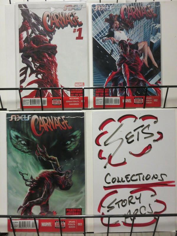 AXIS CARNAGE (2014) 1-3  Axis tie-in!  vs the Sin Eater