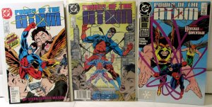 Power Atom Lot 3 #1, 2, 4 1988 DC 9.0 Hawkman Hawkwoman 1st Print Comic Books