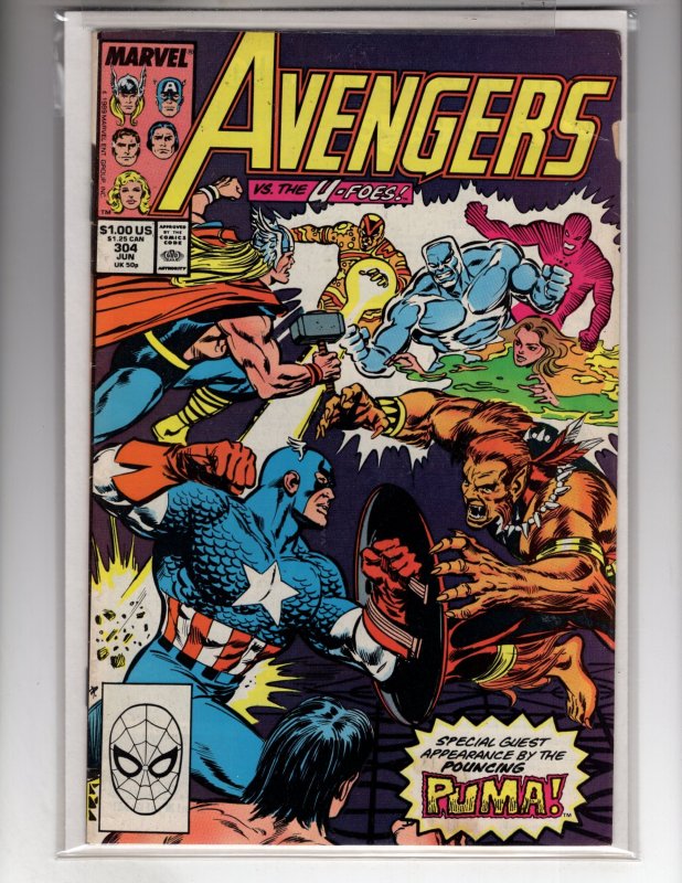The Avengers #304 (1989)     / 111-BN#2