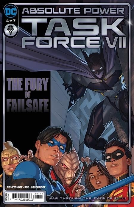 Absolute Power Task Force Vii #4 (of 7) Cvr A Pete Woods DC Comics Comic Book