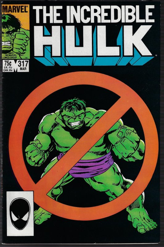 Incredible Hulk #317 (Marvel, 1986) NM-