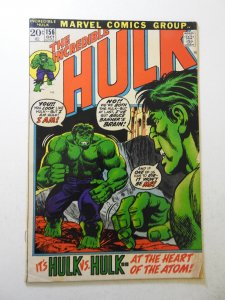 The Incredible Hulk #156 (1972) VG Condition