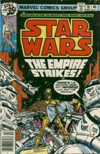 Star Wars (1977 series) #18, Fine+ (Stock photo)