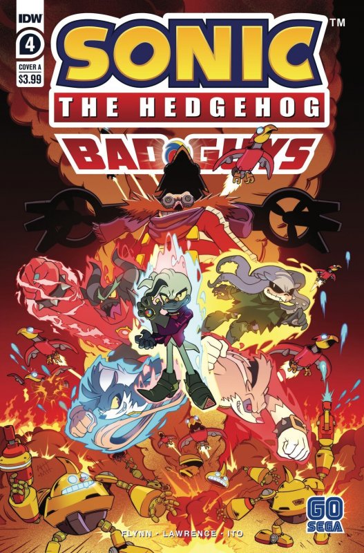 Sonic the Hedgehog: Bad Guys #4 (2020)