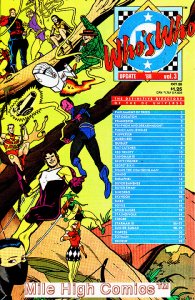 WHO'S WHO: UPDATE '88 (1988 Series) #3 Very Good Comics Book 