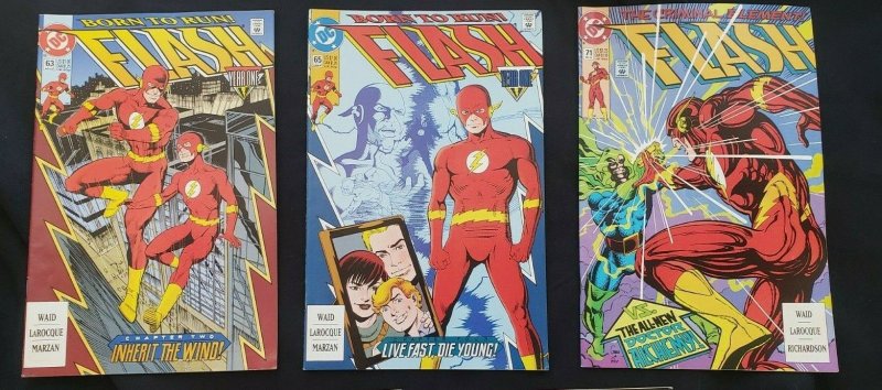 FLASH 5PC (VF) LIVE FAST DIE YOUNG, DOCTOR ALCHEMY, MOST TRAGIC DAY 1992-93