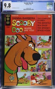 Scooby Doo #4 CGC 9.8 Gold Key 1970 Hannah Barbera Where Are You