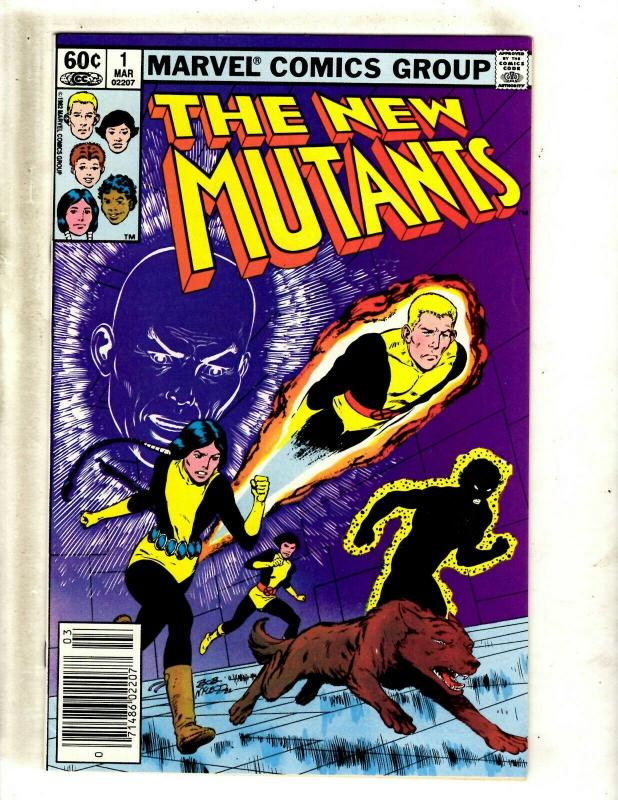 The New Mutants # 1 NM Marvel Comic Book X-Men Mutants Sunspot Wolverine JF23