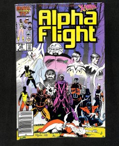 Alpha Flight #33 1st Lady Deathstrike!