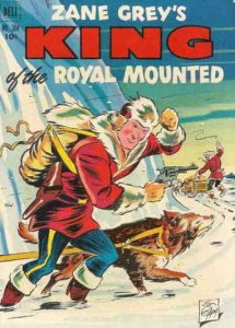 Four Color Comics (2nd Series) #384 GD ; Dell | low grade comic Zane Grey King o