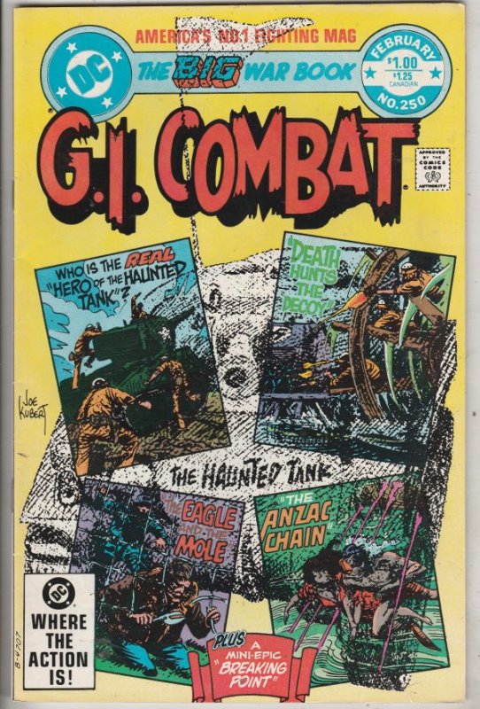 G.I. Combat #250 (Feb-83) NM- High-Grade The Haunted Tank