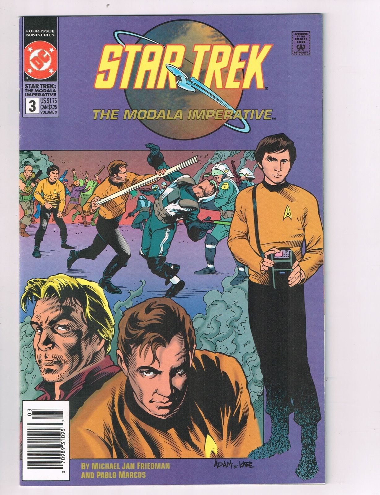 Star Trek USA, 1991 The Modala Imperative # 2 of 4 