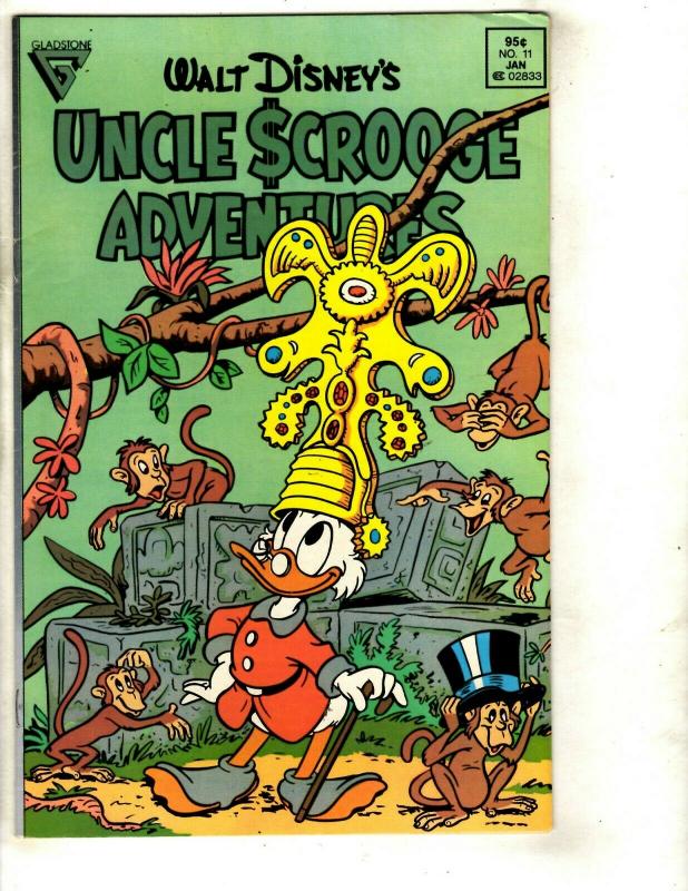 Lot Of 15 Comics Uncle Scrooge's Adventures # 1 2 3 4 5 6 7 (3) 8 (2) 9 (2)  WS4