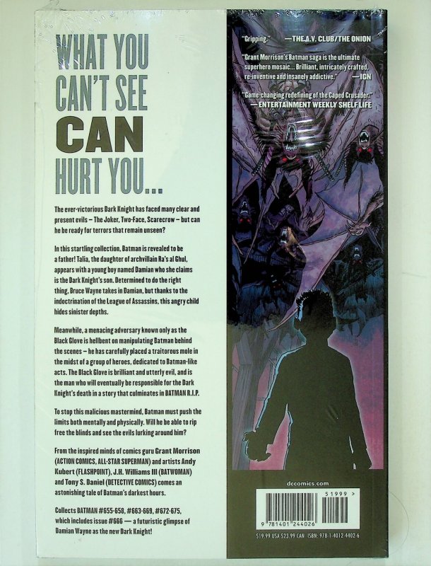 Batman and Son Trade Paperback Vol 1 Grant Morrison DC Comics