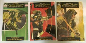 Green Arrow Longbow Hunters set #1-3 6.0 FN (1987 1st printing)