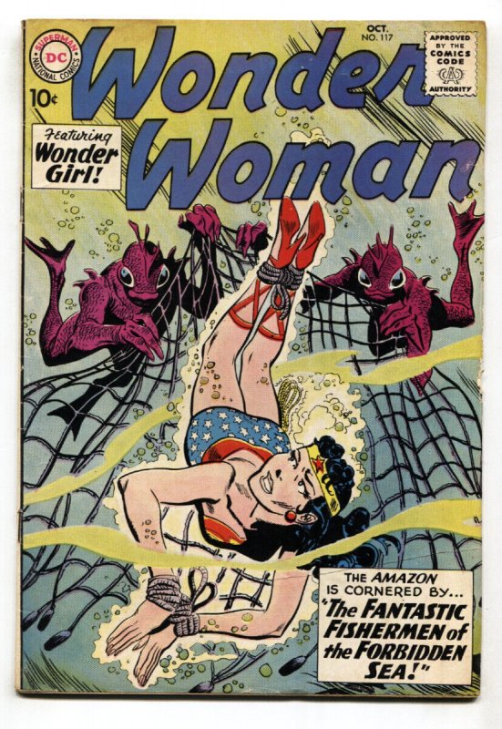 Wonder Woman #117 1960-DC-Silver-Age comic book