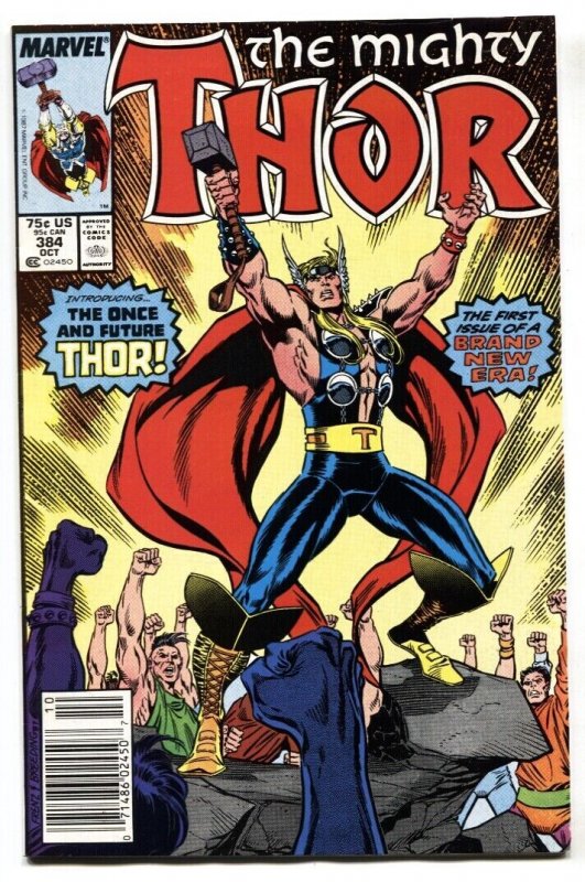 Thor #384 1987-1st appearance of Dargo Ktor- comic book Marvel